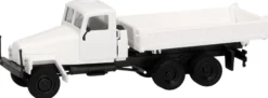 herpa 014182 MiniKit IFA G5 Dreiseitenkipper-LKW - weiß | Baumaschinen-Modell Bausatz 1:87
