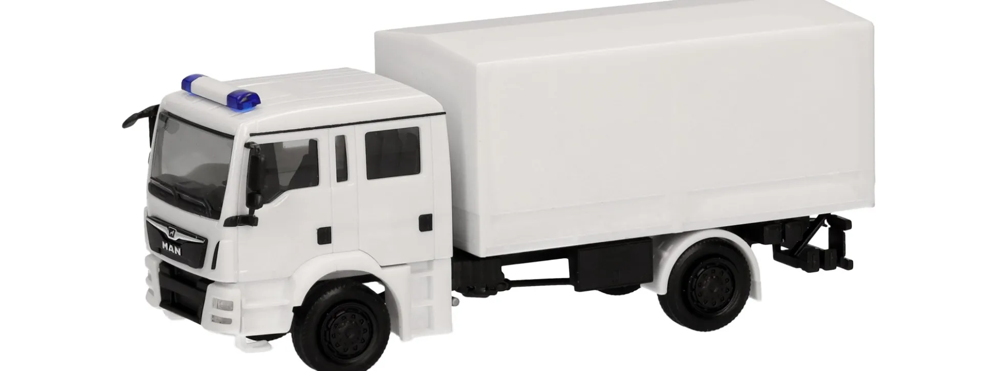 herpa 014168 MiniKit MAN TGM Mehrzweckkraftwagen - weiß | Blaulichtmodell Bausatz 1:87
