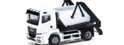 herpa 013987 MiniKit MAN TGS NN Containermuldenabsetzer AK12 2achs weiss Bausatz 1:87
