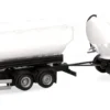 herpa 014137 MiniKit MAN TGS TM Eutersilo-Hängerzug weiß | LKW-Modell Bausatz 1:87