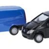 herpa 014229 MiniKit MB Vito Kasten - enzianblau/schwarz | 2 Stück | Modellauto Bausatz 1:87
