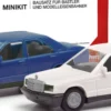 herpa 012409-009 MiniKit Mercedes-Benz 190E W201 weiß/blau | Bausatz 1:87