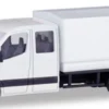 herpa 013499 MiniKit Mercedes-Benz Sprinter 2018 Doka mit Plane weiss Bausatz 1:87