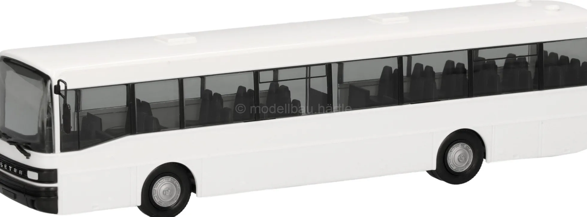 herpa 014304 MiniKit Setra 215 SL weiß | Busmodell Bausatz 1:87