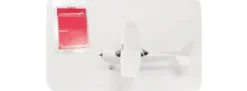 herpa 013789-002 MiniKit Sportflugzeug Propeller Silber | WINGS 1:87