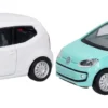 herpa 014373 MiniKit VW Up! - ice mint green / branco cristal | 2 Stück | Modellauto Bausatz 1:87