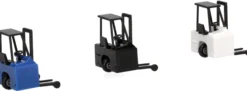 herpa 053860-002 Mitnahmestapler 3 Stück weiß blau schwarz Zubehör LKW 1:87