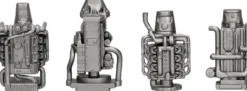 herpa 055482 Motoren für Zugmaschinen und LKW | 4x 5 Stück | Zubehör-Set 1:87