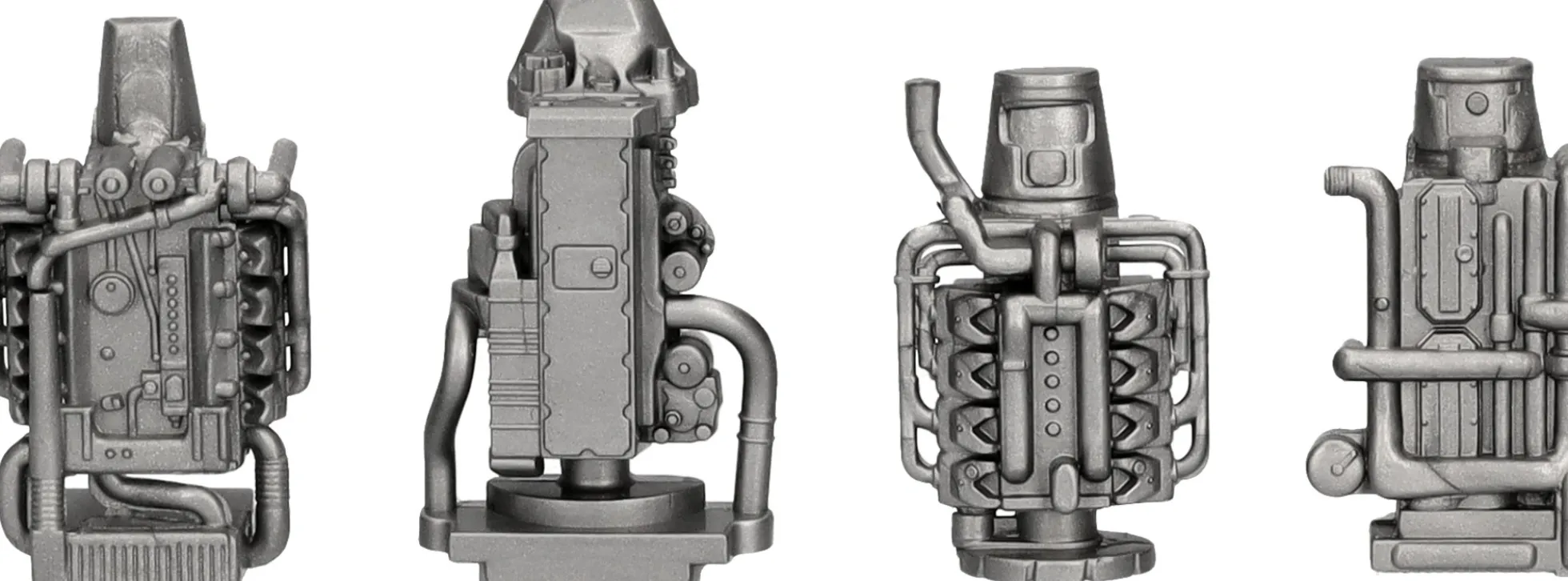 herpa 055482 Motoren für Zugmaschinen und LKW | 4x 5 Stück | Zubehör-Set 1:87