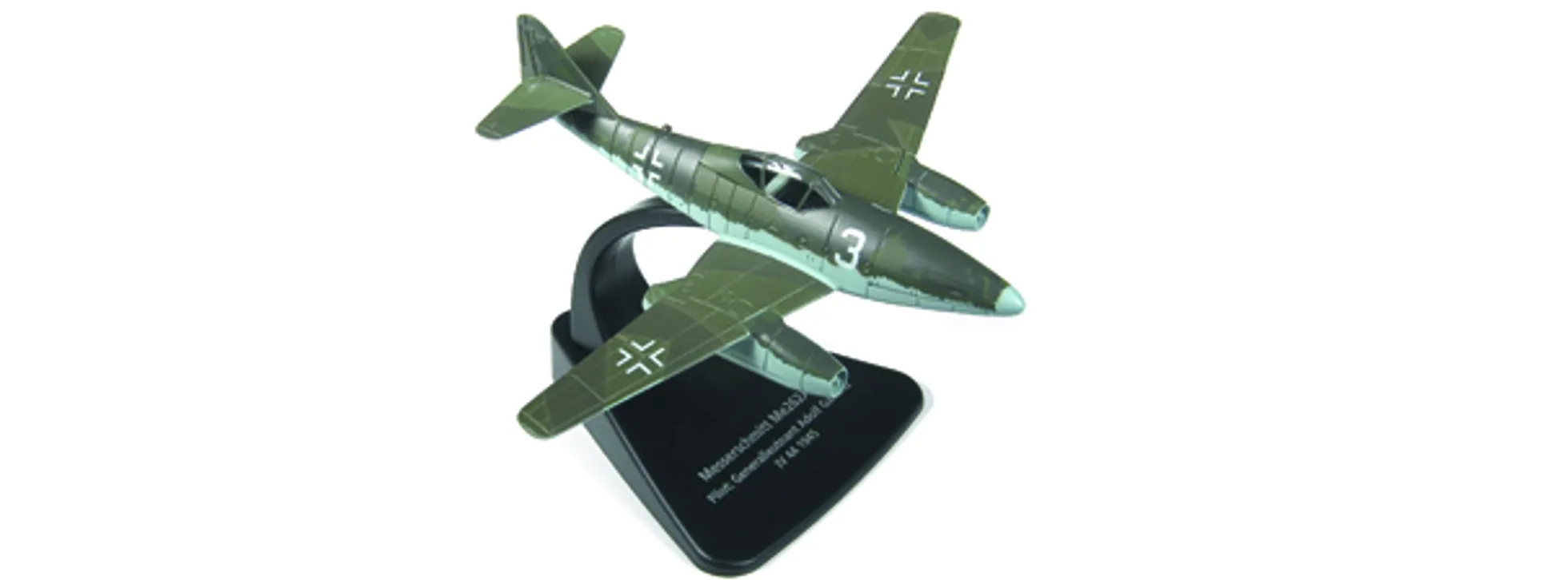 herpa OXFORD 81AC007S Messerschmitt Me262 Jagdverband 44 Adolf Galland 1945 Flugzeugmodell 1:72