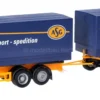 herpa 320160 Renault AE Wechselpritschenplanenhängerzug ASG LKW-Modell 1:87