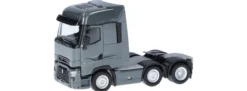 herpa 315104-004 Renault T facelift 6x2 Solozugmaschine grau LKW-Modell 1:87