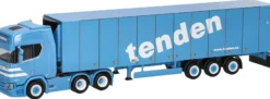 herpa 321143 Scania CR20 HD 6x4 Kühlkoffersattelzug Tenden LKW-Modell 1:87