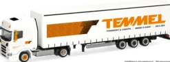 herpa 321792 Scania CR 20 Hochdach Sattelzug Temmel/Natascha Stoni | LKW-Modell 1:87