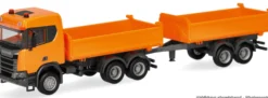 herpa 321679 Scania CR ND XT Hängerzug - kommunalorange | LKW-Modell 1:87