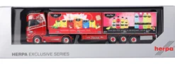 herpa 943895 Scania CS 20 HD Kühlkoffer-Sattelzug Rüter/Yogi | LKW-Modell 1:87