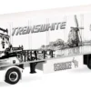 herpa 322362 Scania CS 20 HD Kühlkoffer-Sattelzug - Transwhite | LKW-Modell 1:87
