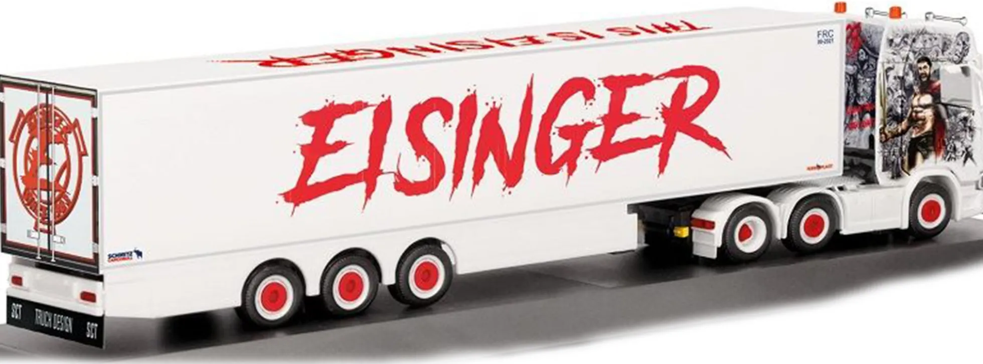 herpa 122306 Scania CS20 HD Kühlkoffersattelzug Eisinger LKW-Modell 1:87
