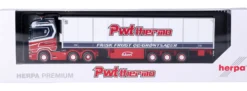 herpa 960724 Scania CS20 HD Kühlkoffersattelzug PWT thermo PREMIUM LKW-Modell 1:87