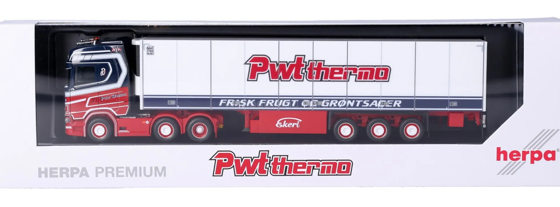 herpa 960724 Scania CS20 HD Kühlkoffersattelzug PWT thermo PREMIUM LKW-Modell 1:87