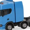 herpa 308601-005 Scania CS20 HD Schwerlastsolozugmaschine 4achs himmelblau LKW-Modell 1:87