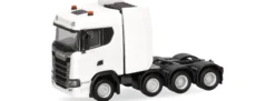 herpa 315753-003 Scania CS20 ND Schwerlastzugmaschine 4a weiß LKW-Modell 1:87