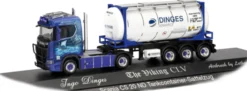 herpa 122382 Scania CS20 ND Tankcontainersattelzug Ingo Dinges Viking CLV LKW-Modell 1:87