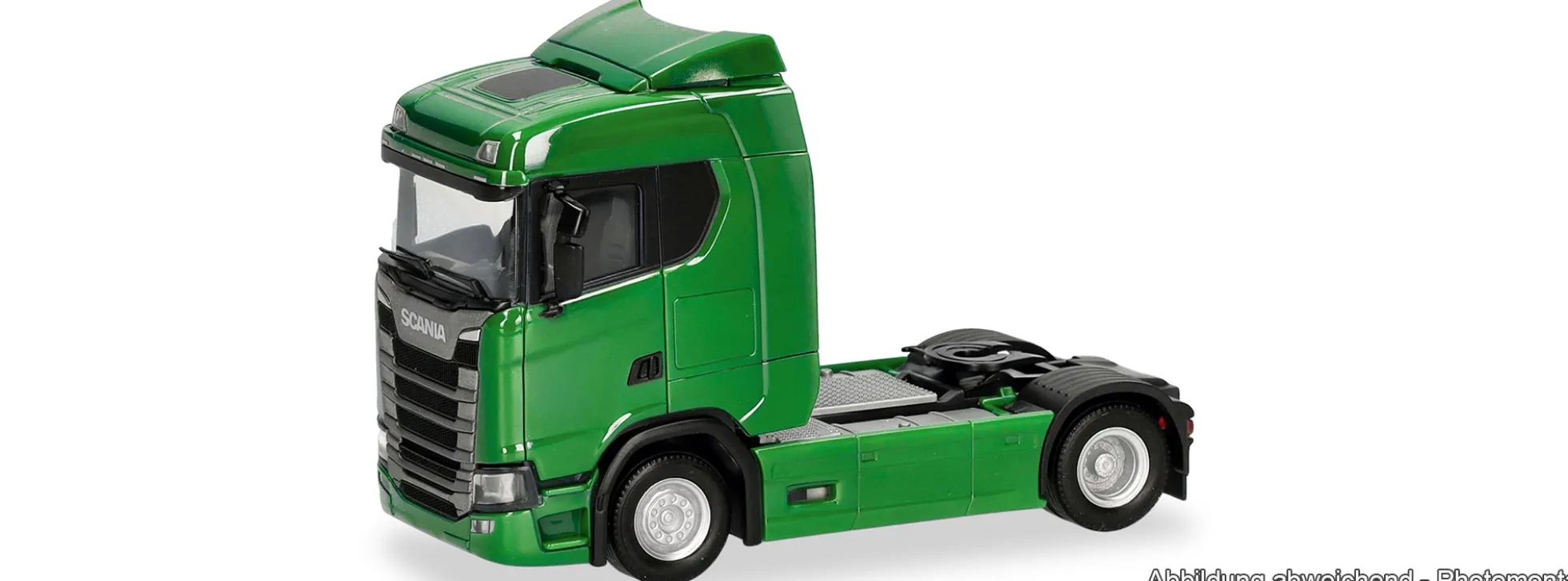 herpa 310192-004 Scania CS 20 ND Zugmaschine - grün | LKW-Modell 1:87
