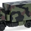 herpa 747363 Scania XT17 Pritsche-Plane-LKW 6x6 Bundeswehr | Militärmodell 1:87