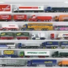 herpa 029216 Schaukasten | Vitrine weiß | 57 x 45 x 3,5 cm | für LKW 1:87