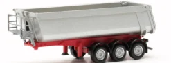 herpa 077026-002 Schmitz Cargobull Kippauflieger 3achs silber Aufliegermodell 1:87