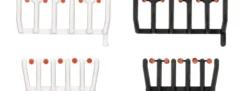 herpa 054843 Signallichter orangetransparent | 80 Stück | Modellauto Zubehör 1:87
