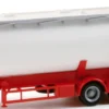 herpa 075824 Siloauflieger Feldbinder 60cbm weiß | Miniaturmodell 1:87