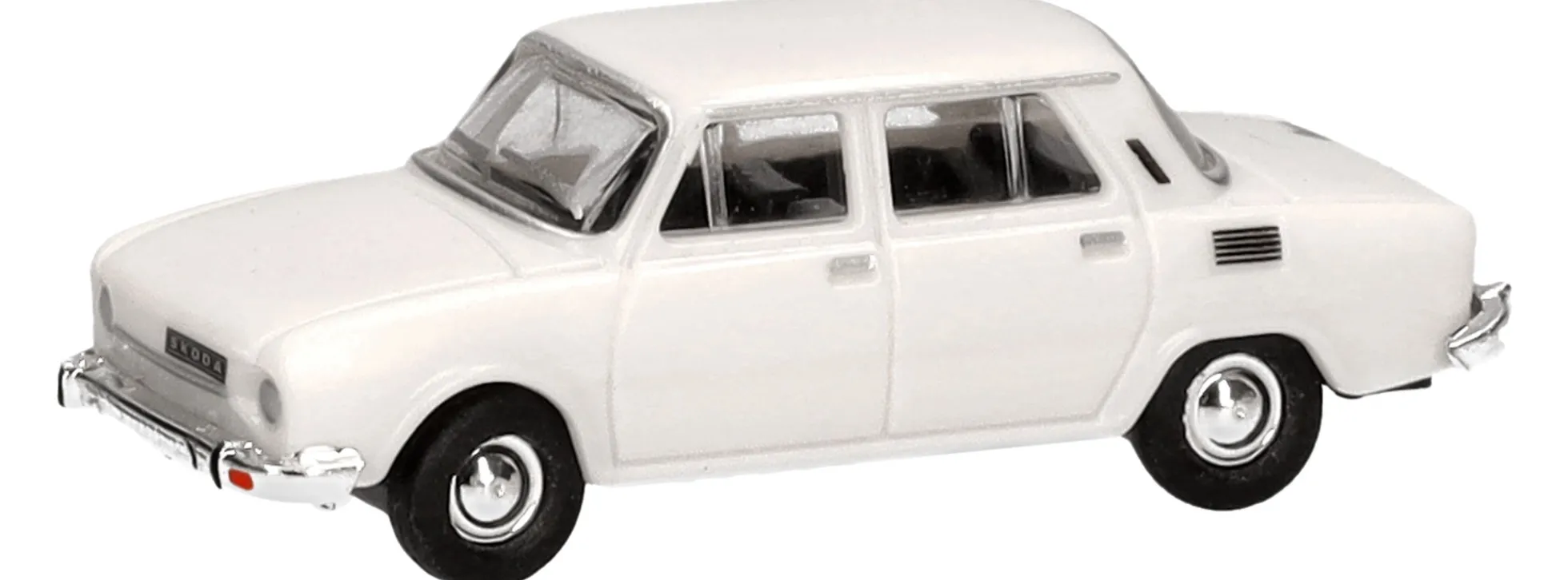 herpa 066570-002 Skoda 110L alpinweiß | Modellauto 1:120