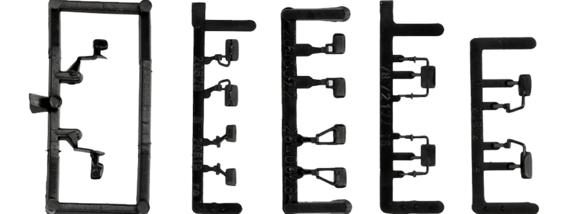 herpa 055475 Spiegelsätze für klassische Kleintransporter | 5x 5 Stück | Zubehör-Set 1:87