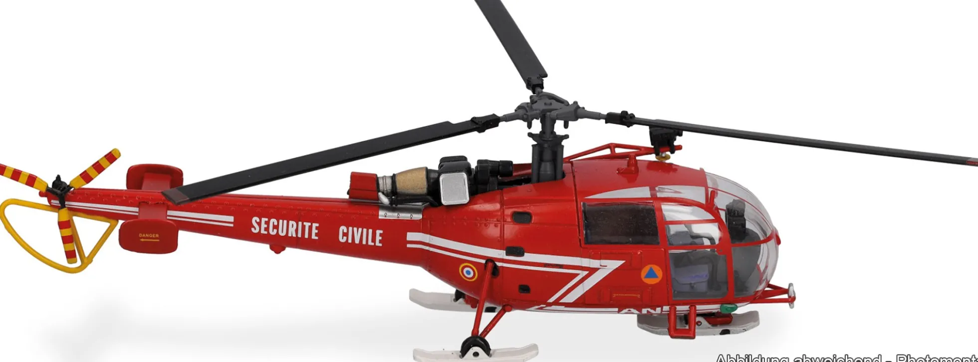 herpa 580847 Sud Aviation Alouette III Securite Civile | WINGS 1:72
