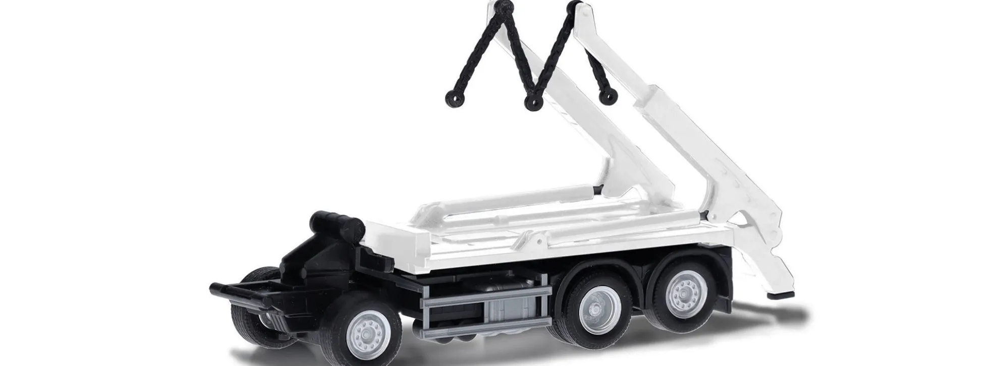 herpa 085885 Teileservice Fahrgestell MAN Absetzkipper AK16 weiss 3achisg 2 Stück Bausatz 1:87