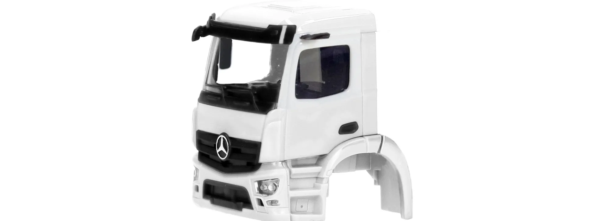 herpa 086028 Teileservice Mercedes-Benz Actros S Fahrerhaus weiß 2 Stück Bausatz LKW 1:87