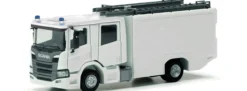herpa 085731-002 Teileservice Scania CP CrewCab Löschfahrzeug 2 Stück Bausatz 1:87
