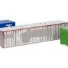 herpa 066730-002 3-tlg. Set Container Evergreen/Hanjin/gealtert | LKW-Zubehör 1:120