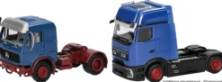 herpa 322409 2-tlg. Set MB NG80 und ProCabin Zugmaschinen | LKW-Modelle 1:87