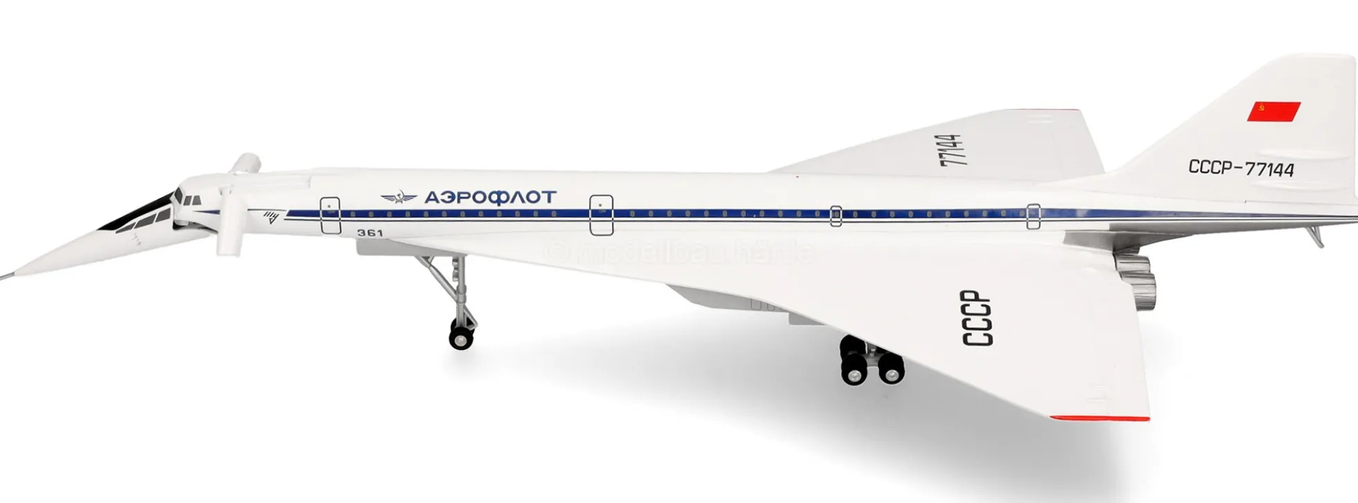 herpa 573870 Tupolev TU-144S Le Bourget 1975 | WINGS 1:200