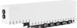herpa 076265-002 Volumengardinenplanenauflieiger 5achsig Zubehör LKW-Modell 1:87