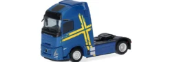herpa 321433 Volvo Aero XL Elektrische Zugmaschine 2-achs blau | LKW-Modell 1:87