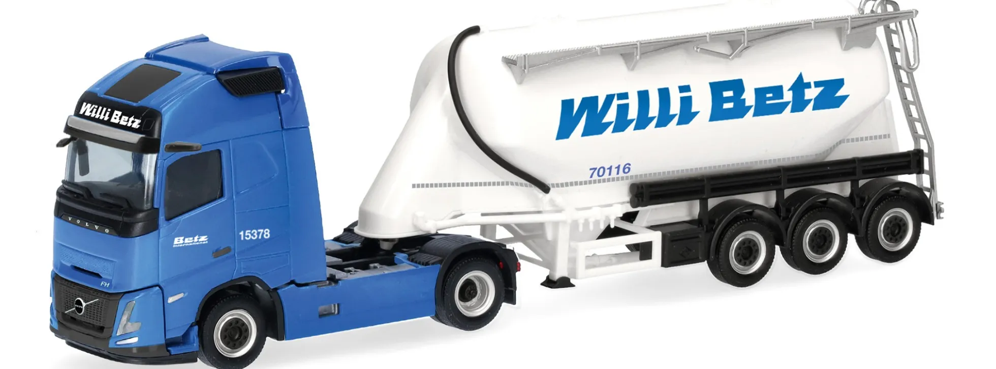herpa 321419 Volvo FH Aero GL XL Eutersilo-Sattelzug Willi Betz | LKW-Modell 1:87