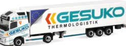 herpa 320436 Volvo FH Aero GL XL Kühlkoffersattelzug GESUKO LKW-Modell 1:87