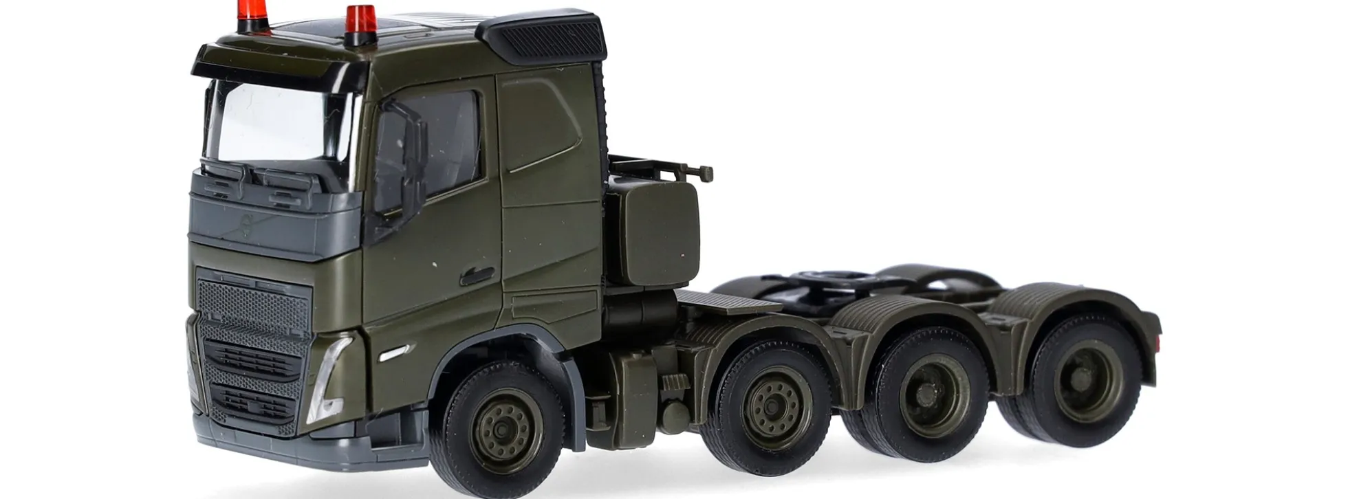 herpa 747189 Volvo FH 2020 Flachdach Schwerlastzugmaschine | Militärmodell 1:87