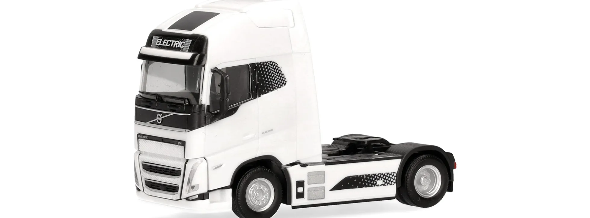 herpa 318655 Volvo FH GL XL 2020 Electric Zugmaschine - weiß | LKW-Modell 1:87