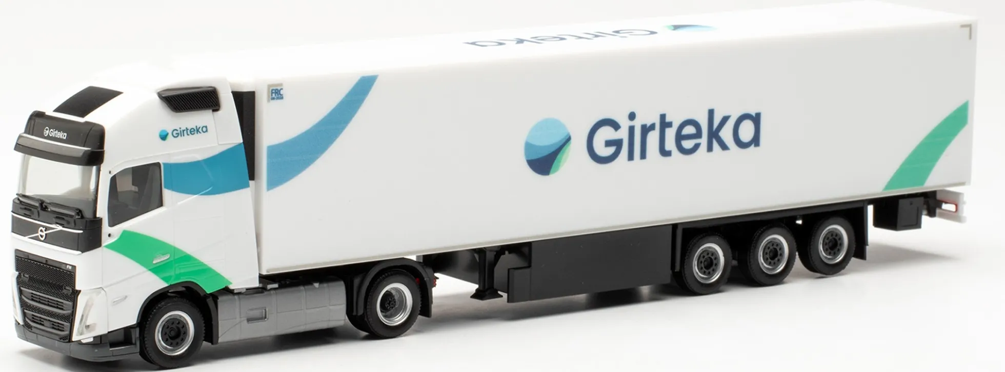 herpa 316460 Volvo FH Gl XL Kühlkoffer-Sattelzug Girteka | LKW-Modell 1:87