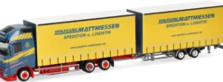 herpa 319515 Volvo FH GL XL 2020 Tandem-Hängerzug Wolfgang Matthiessen | LKW-Modell 1:87